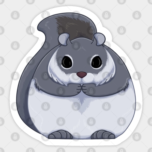 Ezo Flying Squirrel Sticker by DeguArts